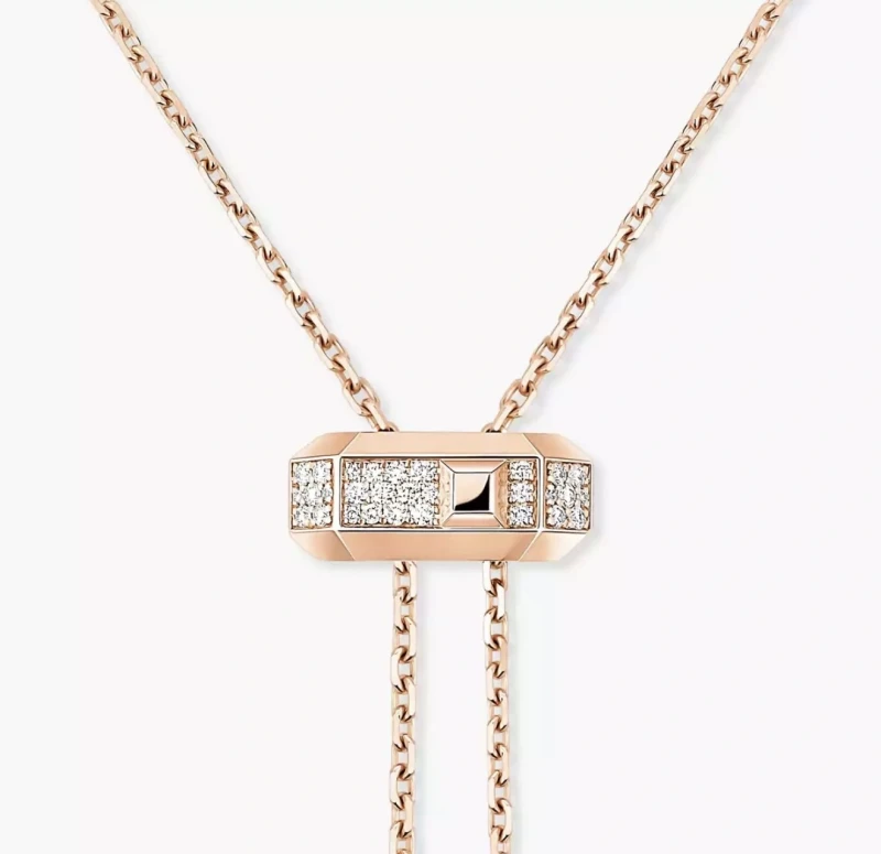 MESSIKA Modernist Tie Necklace 14363-PG 2