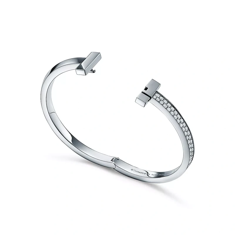 Tiffany & Co T WIDE DIAMOND BRACELET 67792904 3