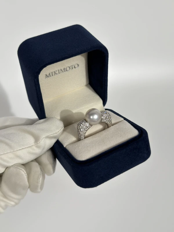 Мikimoto  КОЛЬЦО С ЖЕМЧУГОМ mikimoto 5