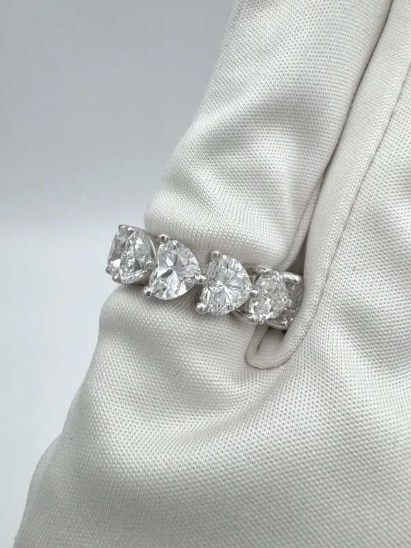 Graff HEART DIAMOND 9.32 CT RING (SIZE 50) RGR9.32 4