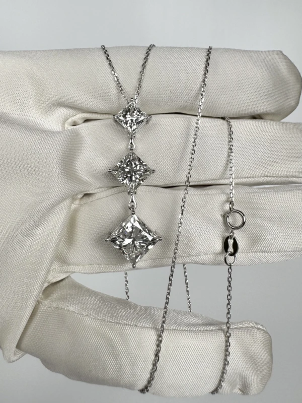 Earrings without a brand DIAMOND 8.68 CT H-I/VVS-SI PENDANT (GIA) NN8.68 CT 3