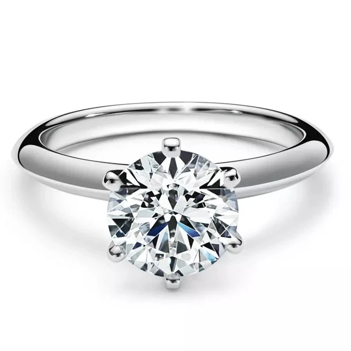 TIFFANY SETTING DIAMOND 1.75 CT I/VS1 RING (SIZE 51)