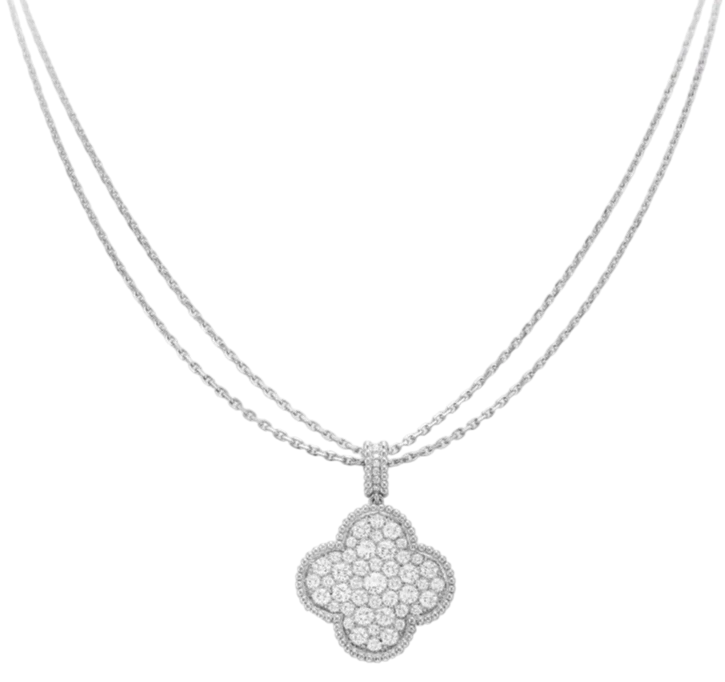 Van Cleef & Arpels. Magic Alhambra long necklace, 1 motif VCARO49O00 1