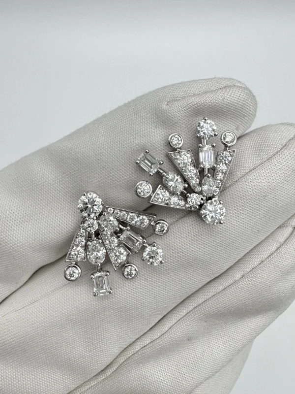 Graff New Dawn Diamond Mini Stud Earrings RGE1527 3