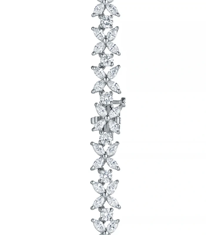 Tiffany & Co VICTORIA ALTERNATING DIAMOND 12.72 CT NECKLACE 27568394 2