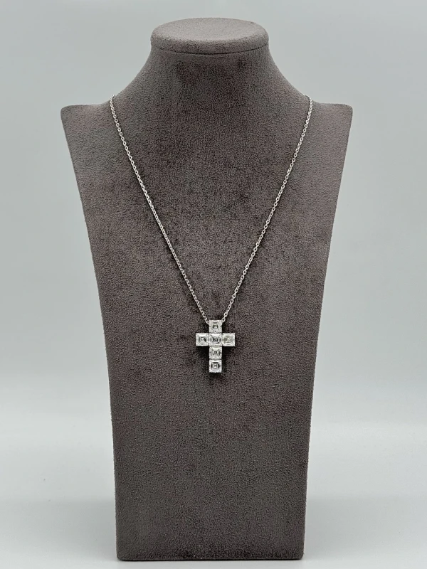 СЕРЬГИ NO NAME ASHER DIAMOND 12.06 CT CROSS (GIA) 12.06 CT DIAMOND CROSS (GIA) 2