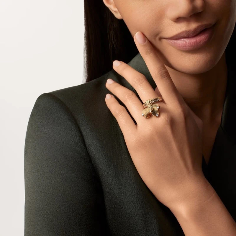 Cartier GRAIN DE CAFÉ RING, DIAMONDS (SIZE 54) B4242254 3