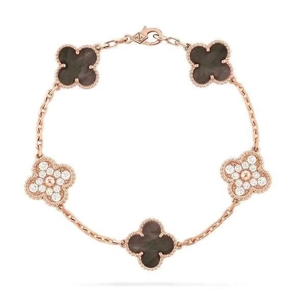 VINTAGE ALHAMBRA 5 MOTIFS. PINK GOLD