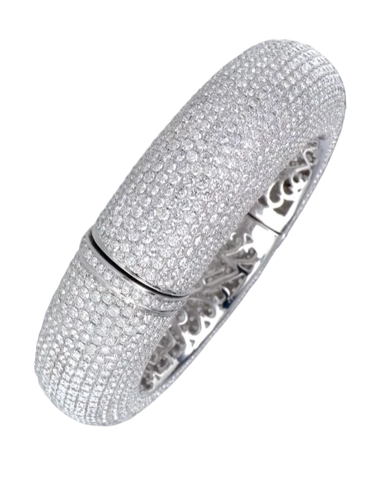 DIAMOND BANGLE 59.80 CT BRACELET