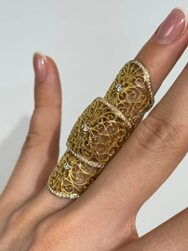 YANUSH GIOIELLI КОЛЬЦО С БРИЛЛИАНТАМИ 1.73 CT YR30135Y 4