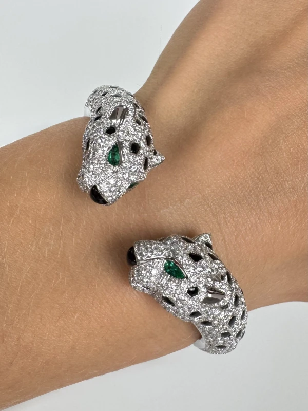 Cartier Panthère de Cartier bracelet, paved (SIZE 16) H6031916 6