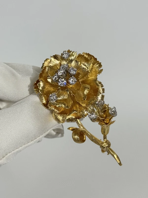 David Webb VINTAGE Брошь David Webb 3