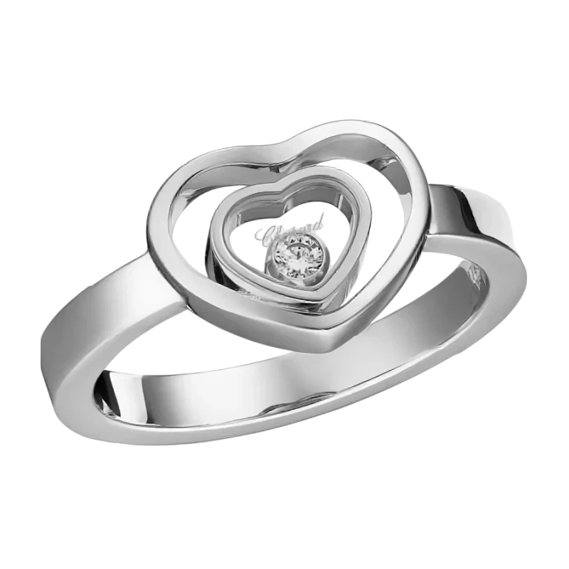 HAPPY DIAMOND HEART RING