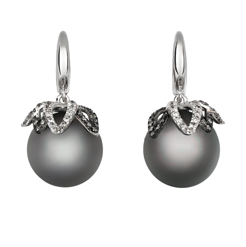PEARL 13.53-13.58 MM EARRINGS