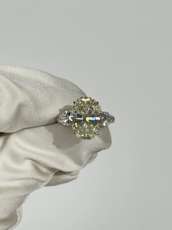 RalfDiamonds КОЛЬЦО С БРИЛЛИАНТОМ 5.18 CT N/VS2 (SIZE 52) RFD 5.18 CT 2