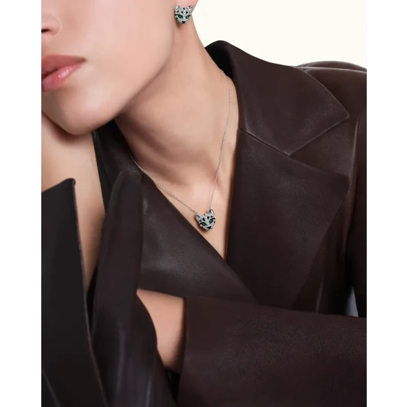 Boucheron Fuzzy, the Leopard Cat stud earrings JCO01659 2