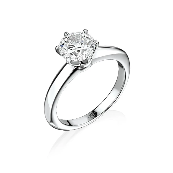 СЕРЬГИ NO NAME С БРИЛЛИАНТОМ 1.19 CT F/VS2 1.19 CT F/VS2