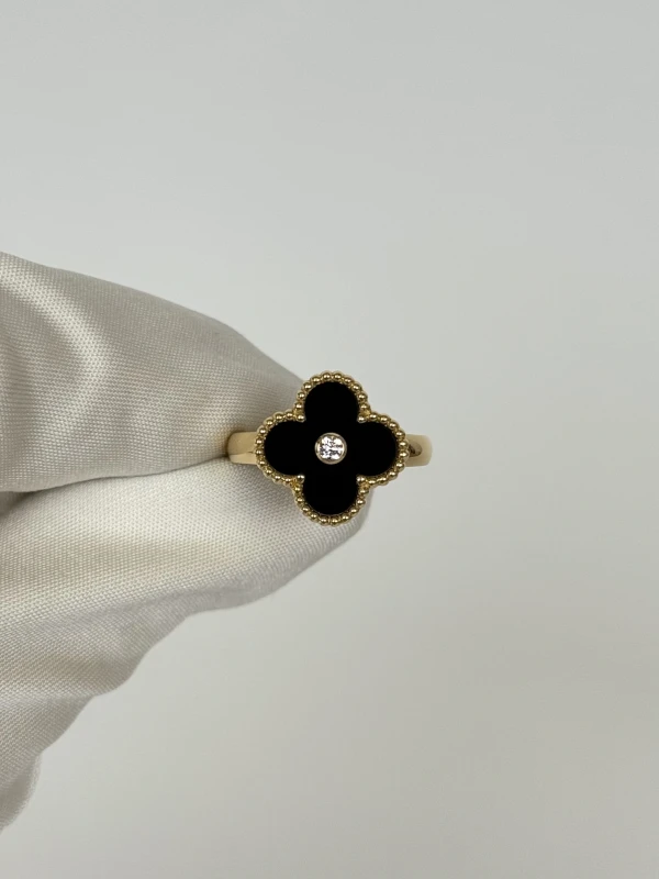 Van Cleef & Arpels VINTAGE ALHAMBRA RING (SIZE 53) VCARA41053 2