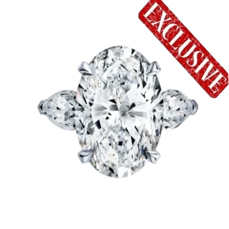 OVAL DIAMOND 6.02 CT D/VVS1 RING (GIA)