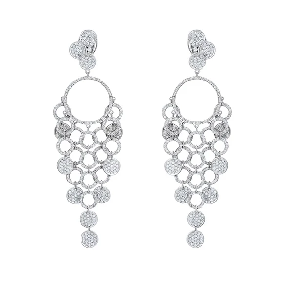 Earrings without a brand С БРИЛЛИАНТАМИ 10.71 F-G/VS-SI 10.71 F-G/VS-SI