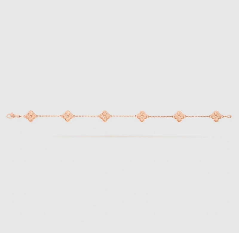 Van Cleef & Arpels SWEET ALHAMBRA BRACELET, 6 MOTIFS VCARO8DD00 3