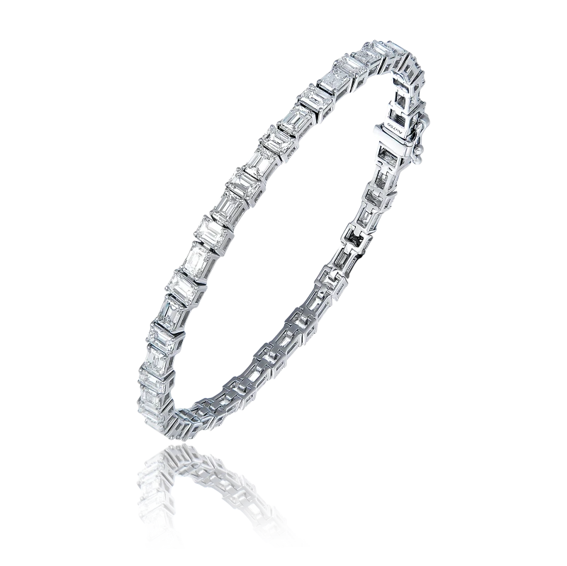 RalfDiamonds EMERALD DIAMOND 10.85 CT BRACELET RFD 10.85 CT 1