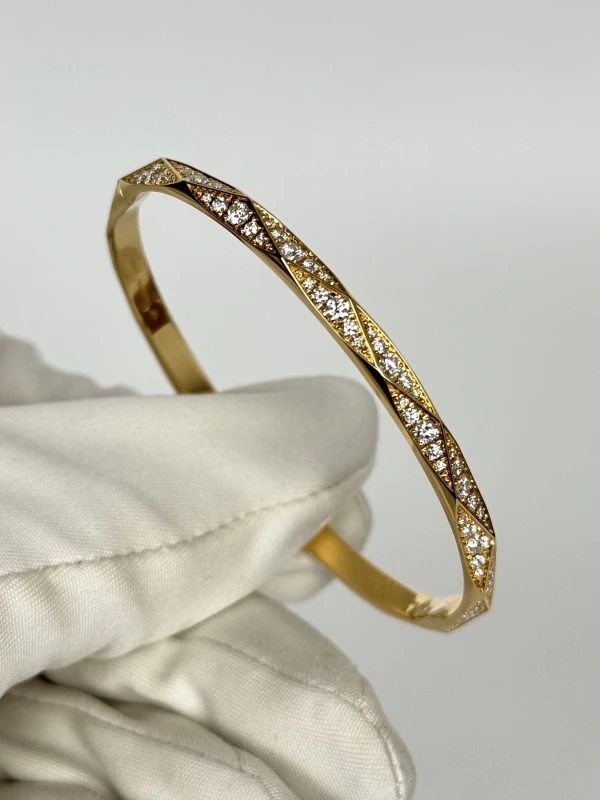 GRAFF Laurence Graff Signature Pavé Diamond Bangle (SIZE 16) RGB604-140 2