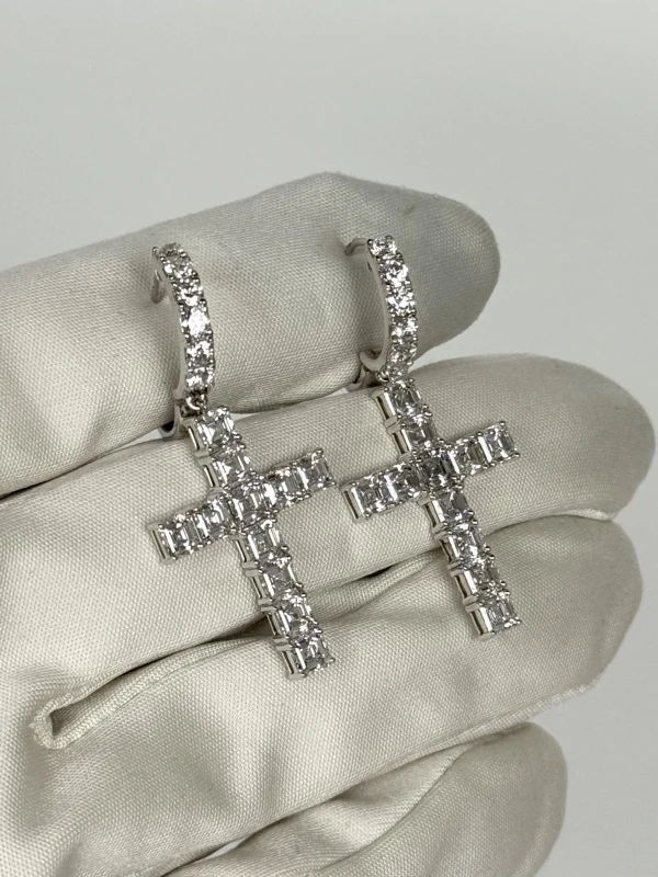 Earrings without a brand DIAMOND 6.77 CT D-F-G/VVS-VS EARRINGS (GIA) NN6.77 3