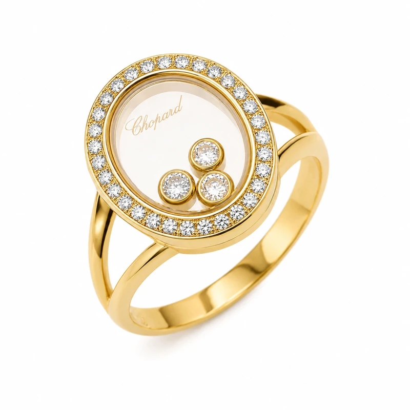 HAPPY DIAMONDS RING (SIZE 53)