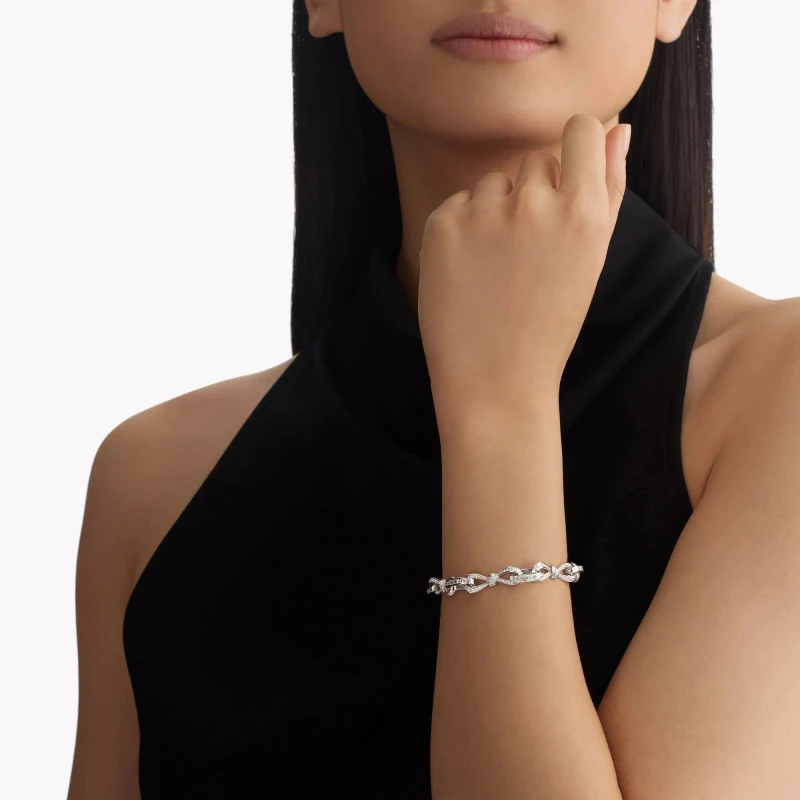 Graff Tilda's Bow Diamond Link Bracelet RGB717 2
