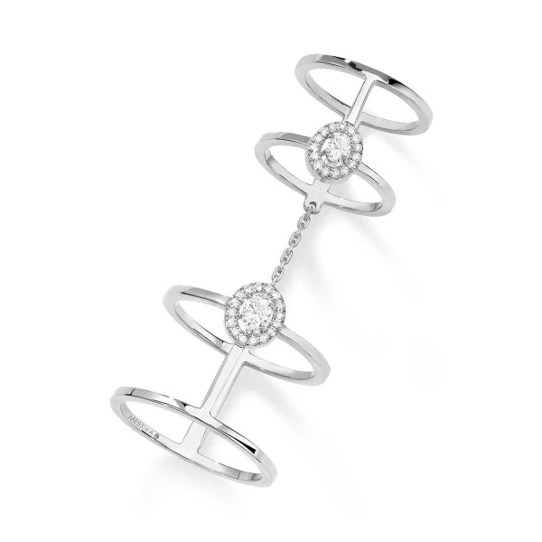 DOUBLE GLAMAZONE RING (SIZE 52)