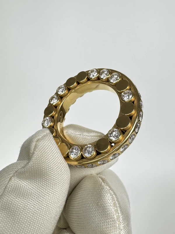 Bucherer DIZZLER RING IN YELLOW GOLD (SIZE 55) dizzler 3