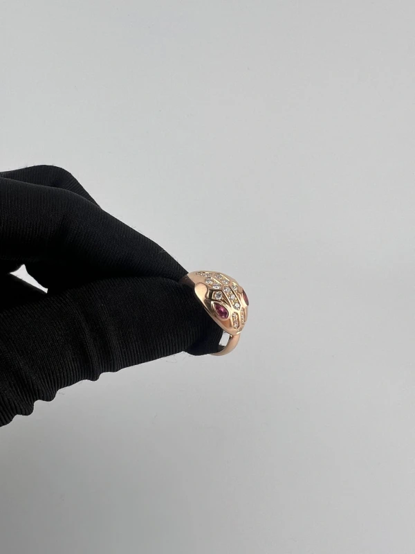 Bvlgari Serpenti Ring (SIZE M) AN857719 4