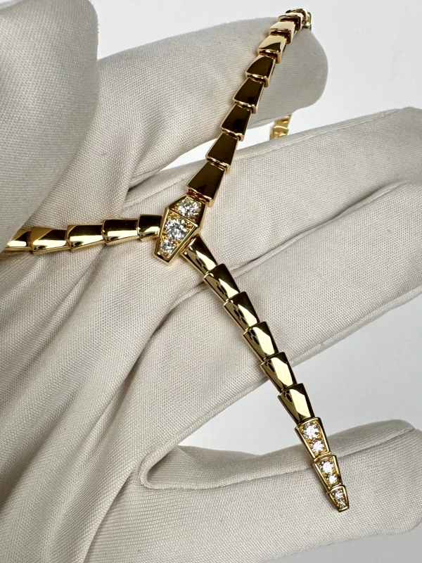 Bvlgari Serpenti Viper Collier (SIZE 40) 362387 5