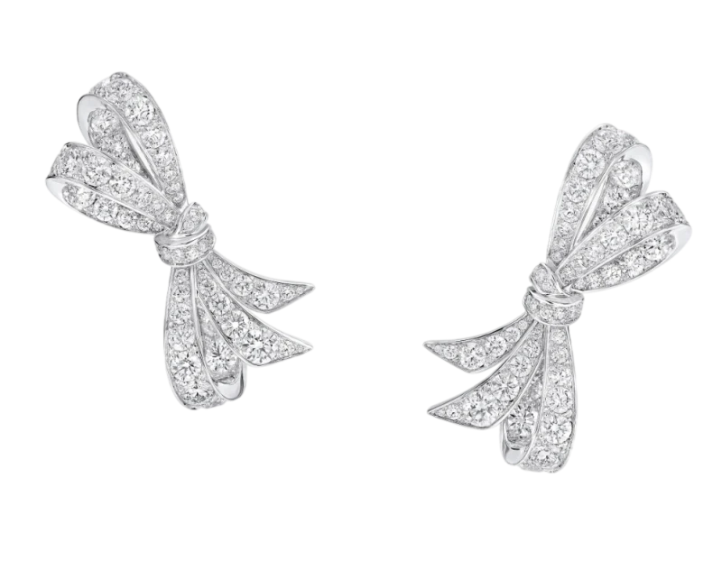 GRAFF Tilda's Bow Diamond 5.77 ct Earrings RGE1901 1