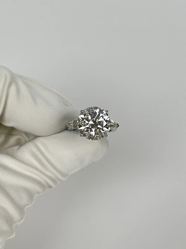 СЕРЬГИ NO NAME ROUND DIAMONDNN RING  10.06CT J/SI1 NN10.06CT J/SI1 2