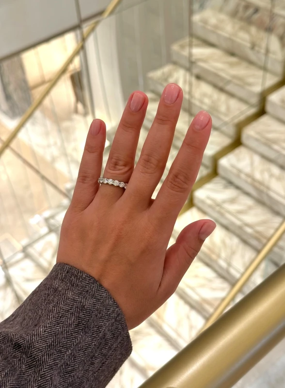 DeRosa ROUND DIAMOND ETERNITY RING 3.39 CT R2793390 5
