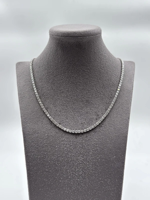 DeRosa ROUND DIAMOND 13.20 CT NECKLACE (SIZE 38.5) N893647 3