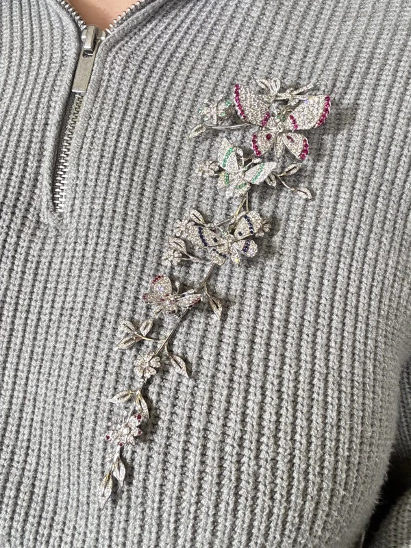 DeRosa BUTTERFLY BROOCH D55881721B 2