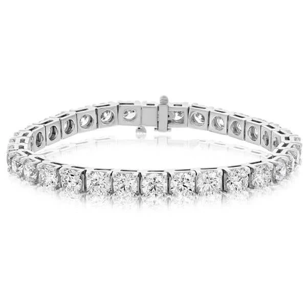 ROUND DIAMOND 5.05 CT F-G/VS BRACELET (SIZE 17.0)