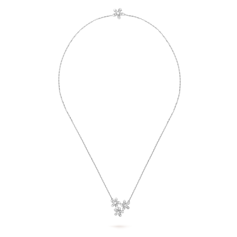 Van Cleef & Arpels. SOCRATE PENDANT, 3 FLOWERS VCARB14900 2