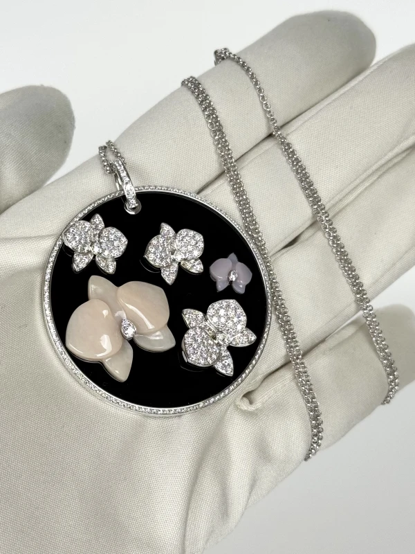 Cartier CARESSE D'ORCHIDÉES NECKLACE 3029000 4
