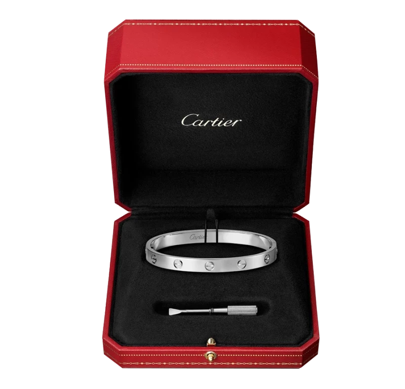 Cartier LOVE BRACELET, WHITE GOLD B6067617 2