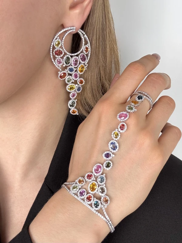 Jacob & Co CASCATA EARRINGS JCOEarr2563 2