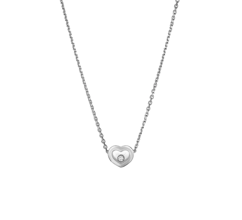 HAPPY DIAMONDS PENDANT, WHITE GOLD