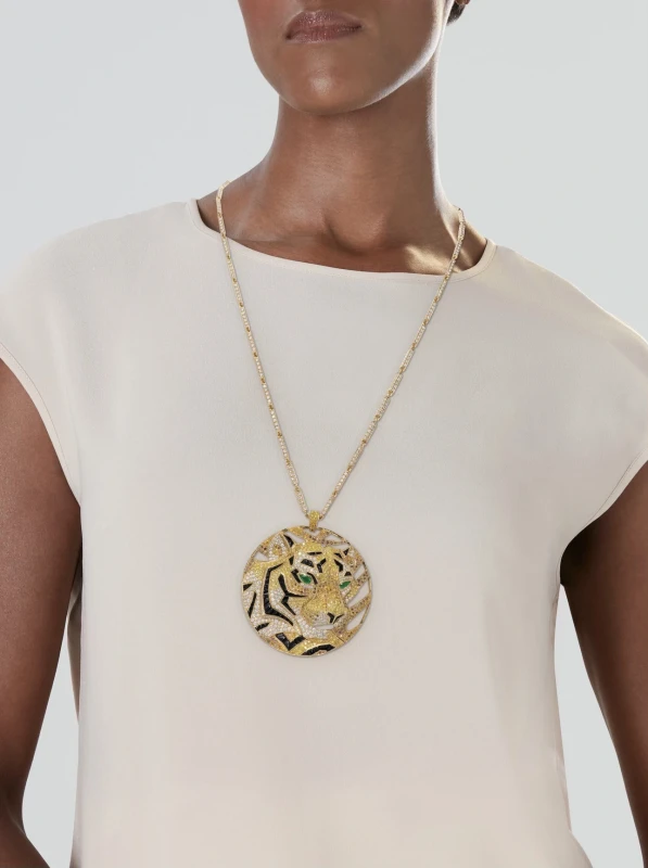 Cartier LIMITED EDITION FAUNE ET FLORE DE CARTIER NECKLACE HP700788 2