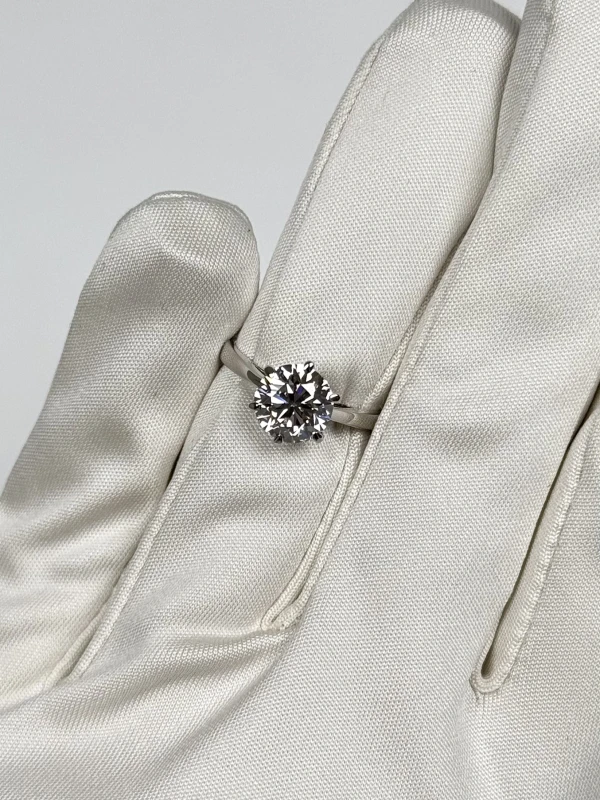 СЕРЬГИ NO NAME NN2.01H/VVS1 ROUND DIAMOND 2.01 CT H/VVS1 RING (GIA) NN2.01H/VVS1 5
