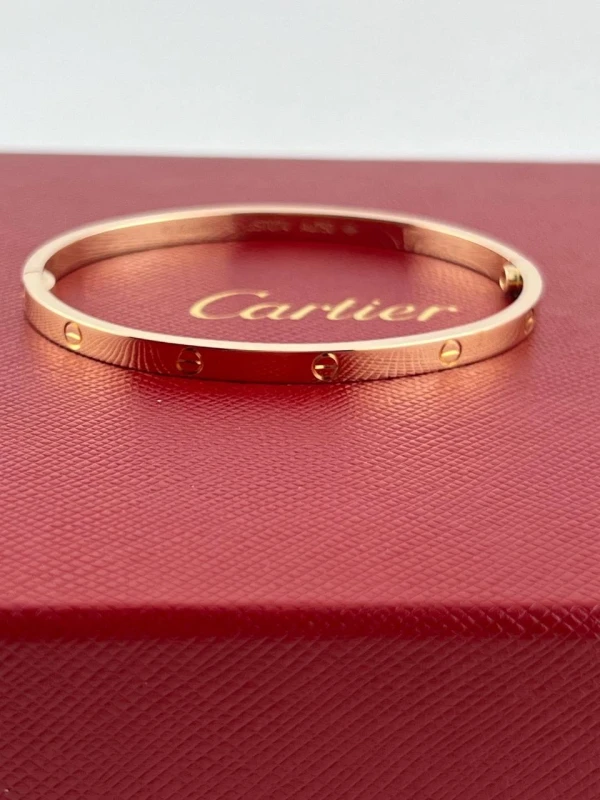 Cartier LOVE Bracelet, Small Model (SIZE 16) B6079016 4
