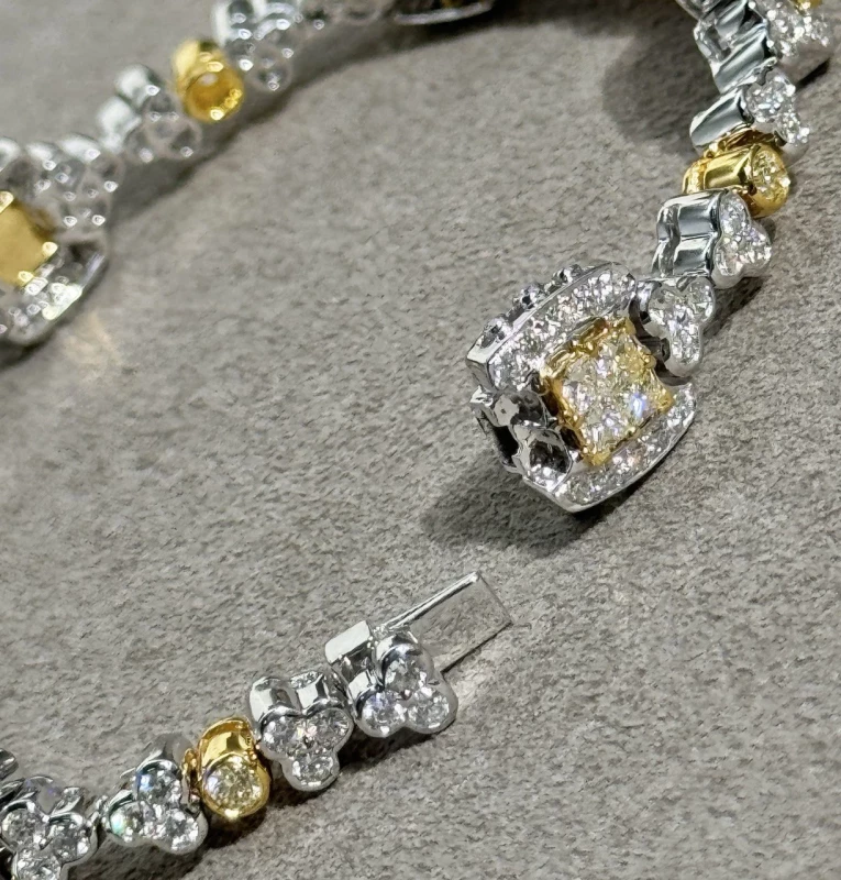 СЕРЬГИ NO NAME DIAMOND BRACELET 6.16 СТ 2