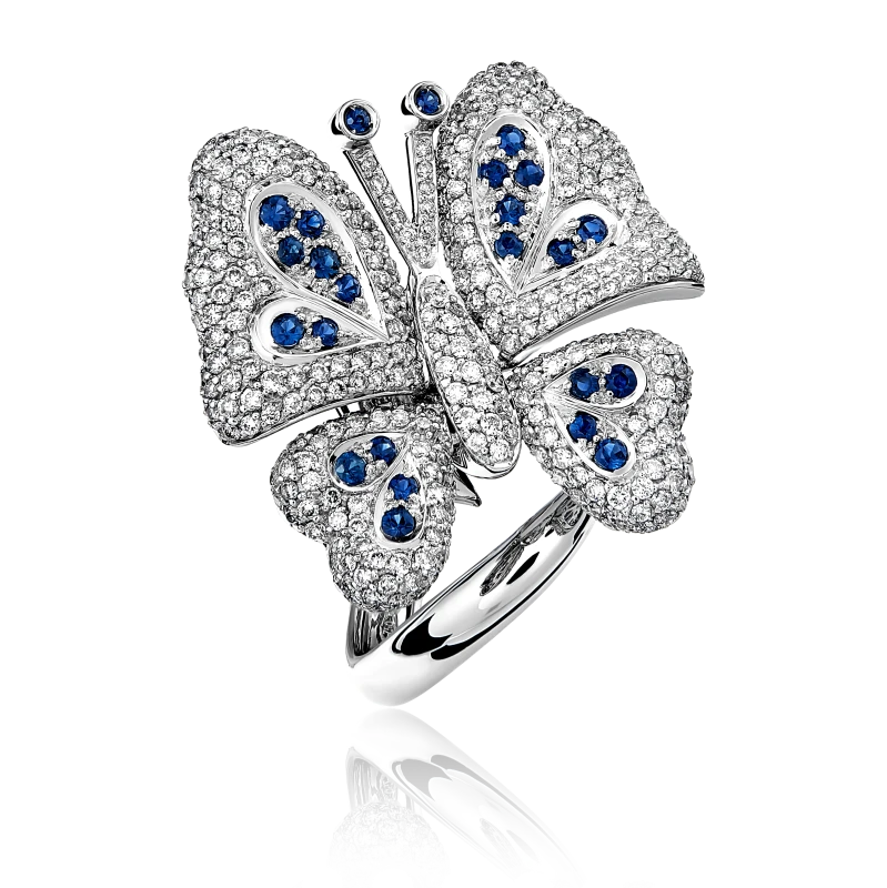 BUTTERFLY RING (SIZE 56)